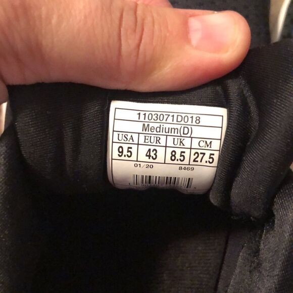 Brooks 9.5 Adrenaline 20 Running Sneakers DNA LOFT Black Green - Picture 8 of 9